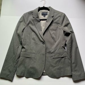 🍌Banana Republic🍌 Gray Striped Blazer